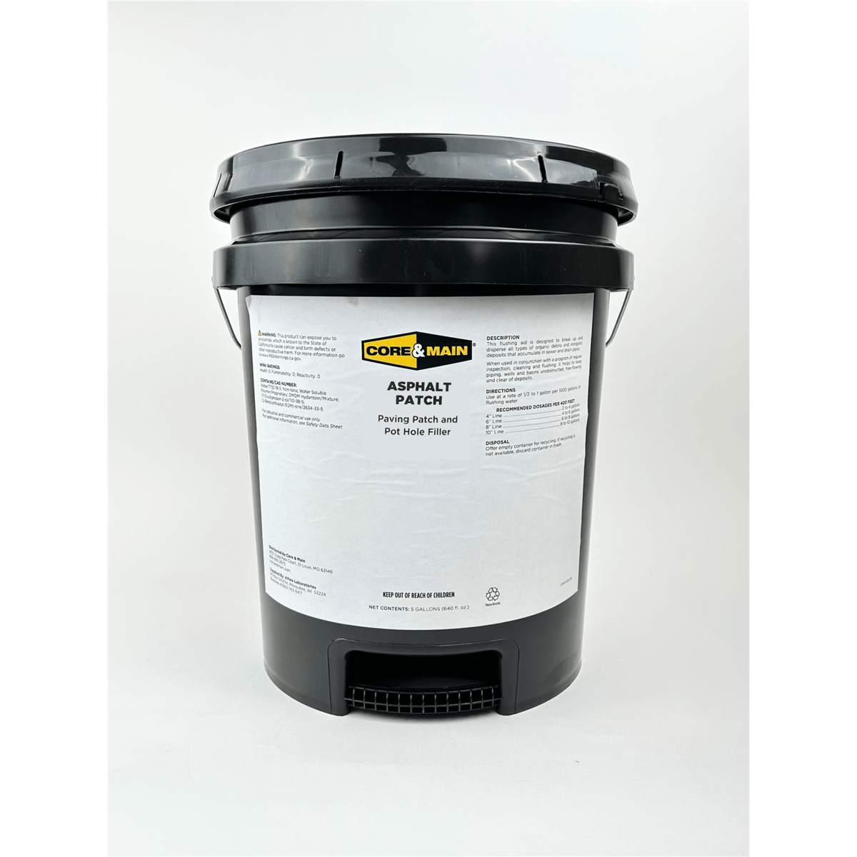 Core & Main Asphalt Patch, 5 Gallon