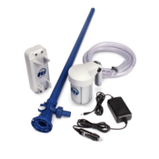 FTI EFP40/S6 12V Rechargeable Battery Motor with 12V Car Charger and PVC Hose Drum Pump Kit, 111619