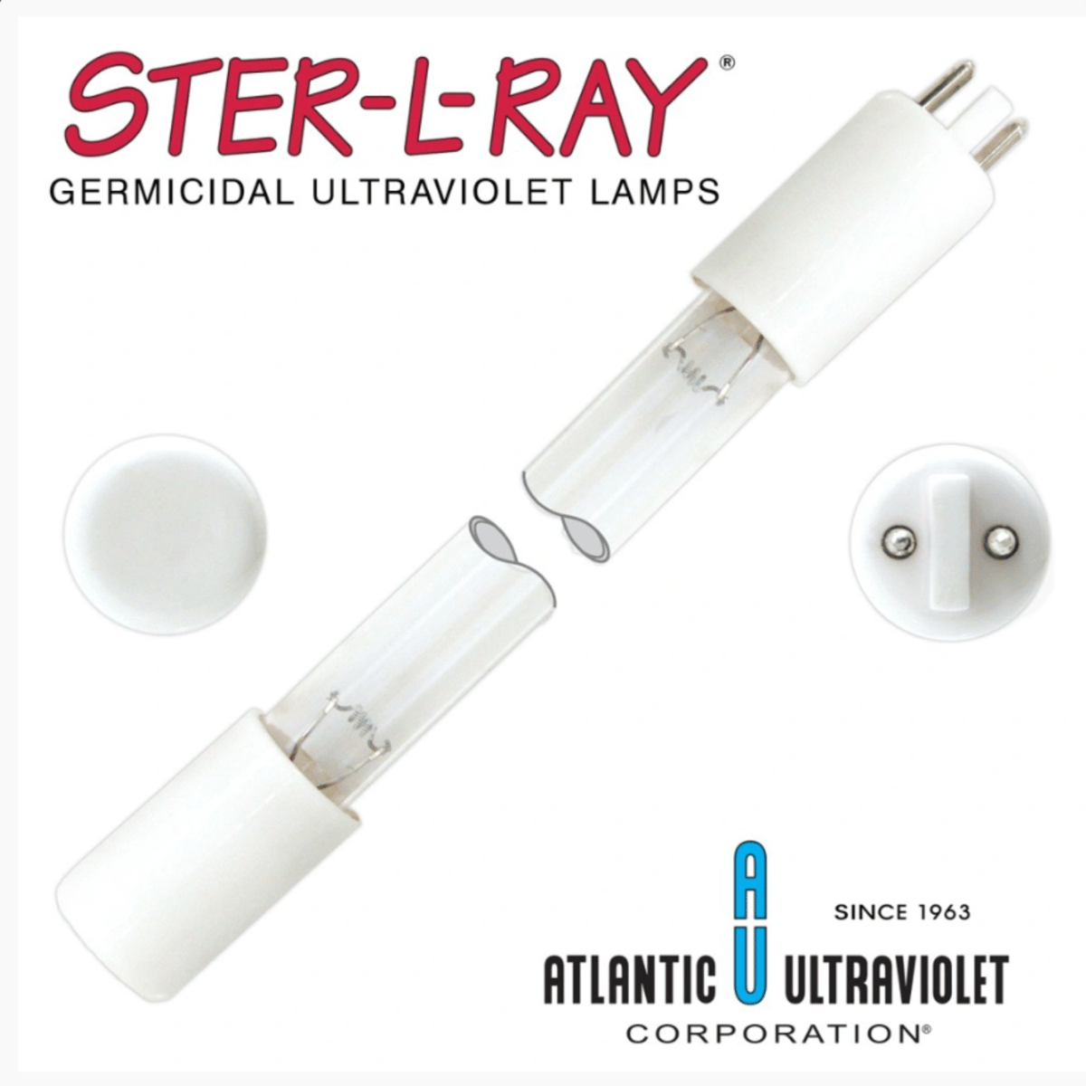 Atlantic Ultraviolet Ster-L-Ray® Replacement UV Lamp for Trojan 302417/ Viqua UV 3614