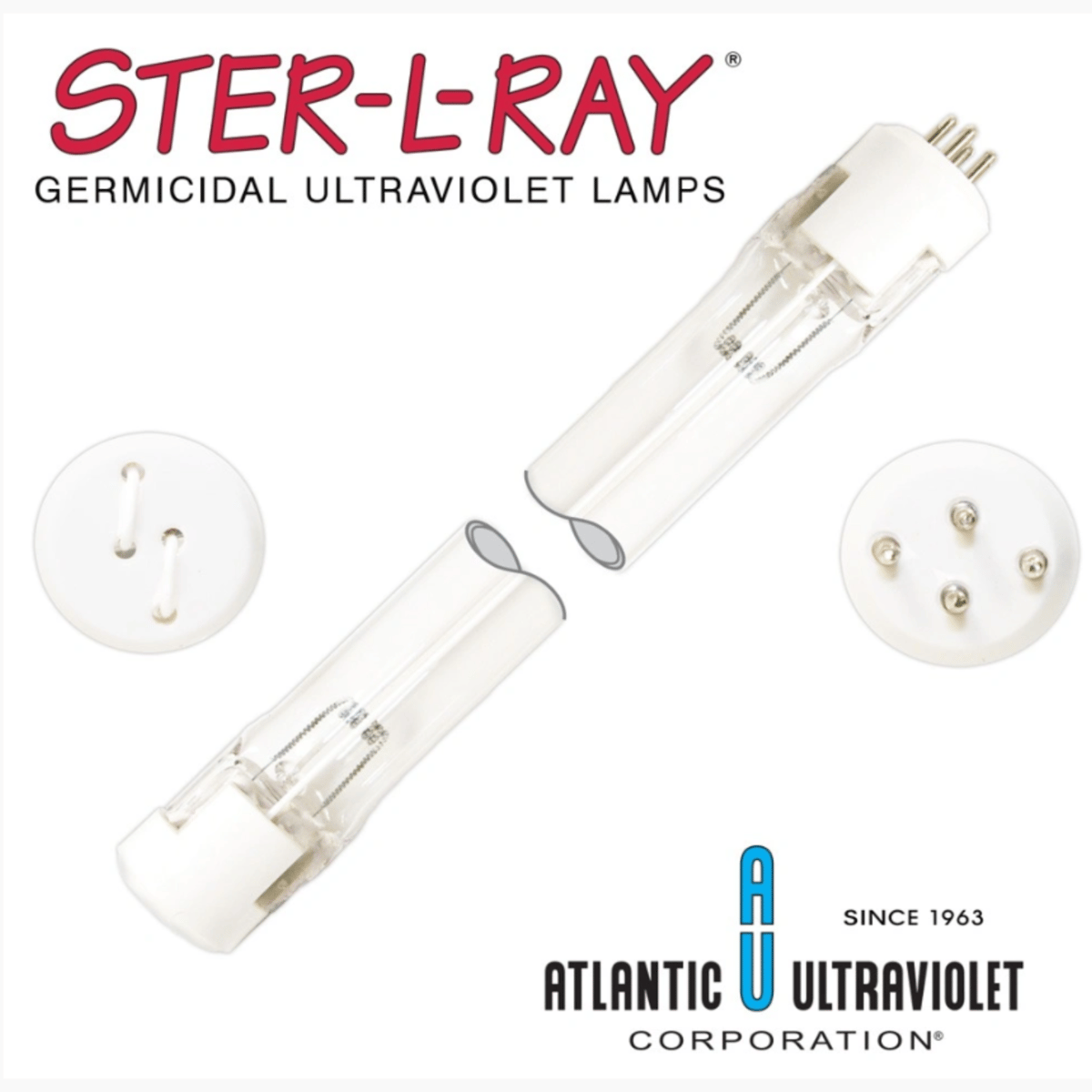 Atlantic Ultraviolet Ster-L-Ray® Replacement UV Lamp for Wedeco UV Technologies ELR30