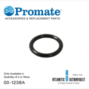 Atlantic Ultraviolet Promate™ O-Ring w/ 22mm Quartz Sleeve Seal 00-1238A