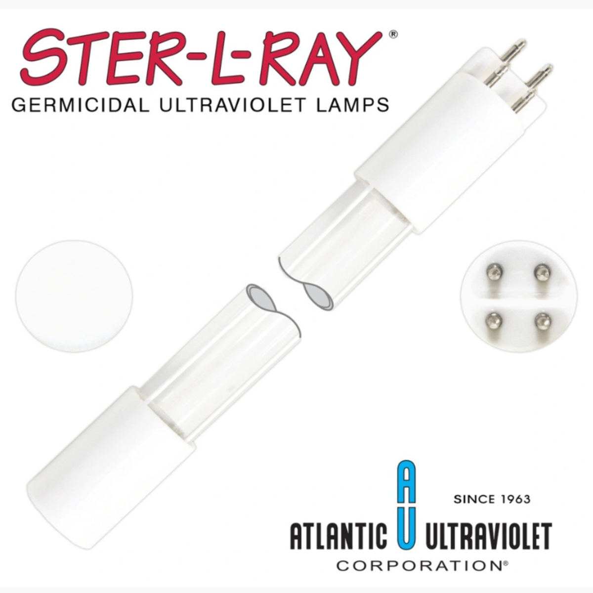 Atlantic Ultraviolet Ster-L-Ray® Replacement UV Lamp for Trojan 302509