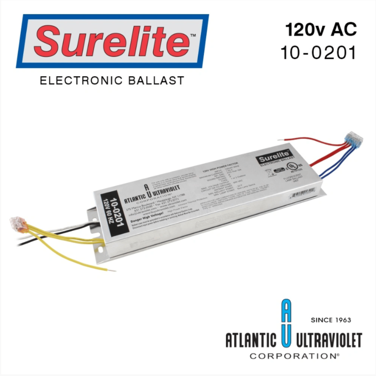Atlantic Ultraviolet Surelite™ Ballast for Sanitron S2400C 10-0201