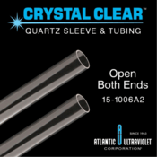 Atlantic Ultraviolet Crystal Clear™ Quartz Sleeve for MINIPURE® MIN-1.5 & MIN-15