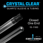 Atlantic Ultraviolet Crystal Clear™ Quartz Sleeve for Wedeco 37913 K Series