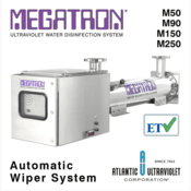 Atlantic Ultraviolet Megatron® Ultraviolet Water Purifier M90 w/ Automatic Wiper 120v