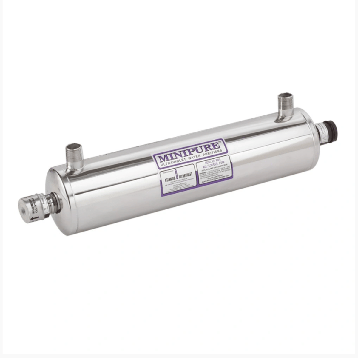 Atlantic Ultraviolet Minipure® Ultraviolet Water Purifier MIN-9, 9 gpm, 120v, 25-1915