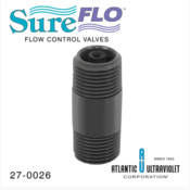 Atlantic Ultraviolet 1/2" NPT SureFLO™ Flow Control Valve, 1.4 GPM, 27-0026
