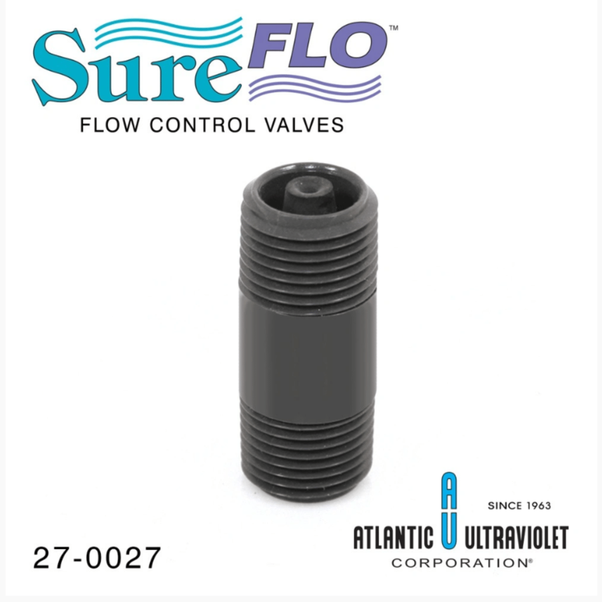 Atlantic Ultraviolet 1/2" NPT SureFLO™ Flow Control Valve, 1 GPM, 27-0027