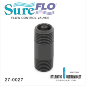 Atlantic Ultraviolet 1/2" NPT SureFLO™ Flow Control Valve, 1 GPM, 27-0027