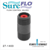 Atlantic Ultraviolet 3/4" NPT SureFLO™ Flow Control Valve, 6 GPM, 27-1403