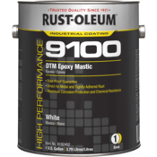 Rust-Oleum® 9100 System DTM Epoxy Mastic, White, 1 Gallon 9192402