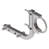 Rosemount Mount Bracket for Press Trans, 2" Pipe/Panel Mount, B4,use w/Diff Units, 03031-0189-0003