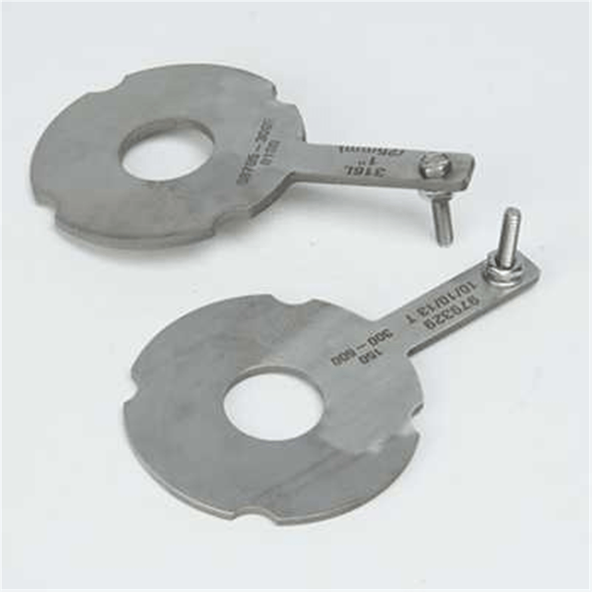 Rosemount Grounding Rings, 316L SS, Pair, 1", 8705-3019-0100