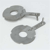 Rosemount Grounding Rings, 316L SS, Pair, 1", 8705-3019-0100