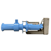 Air-O-Lator Submersible Aspirating Mixer, 3 HP, 10" Prop Diameter, 1800 GPM