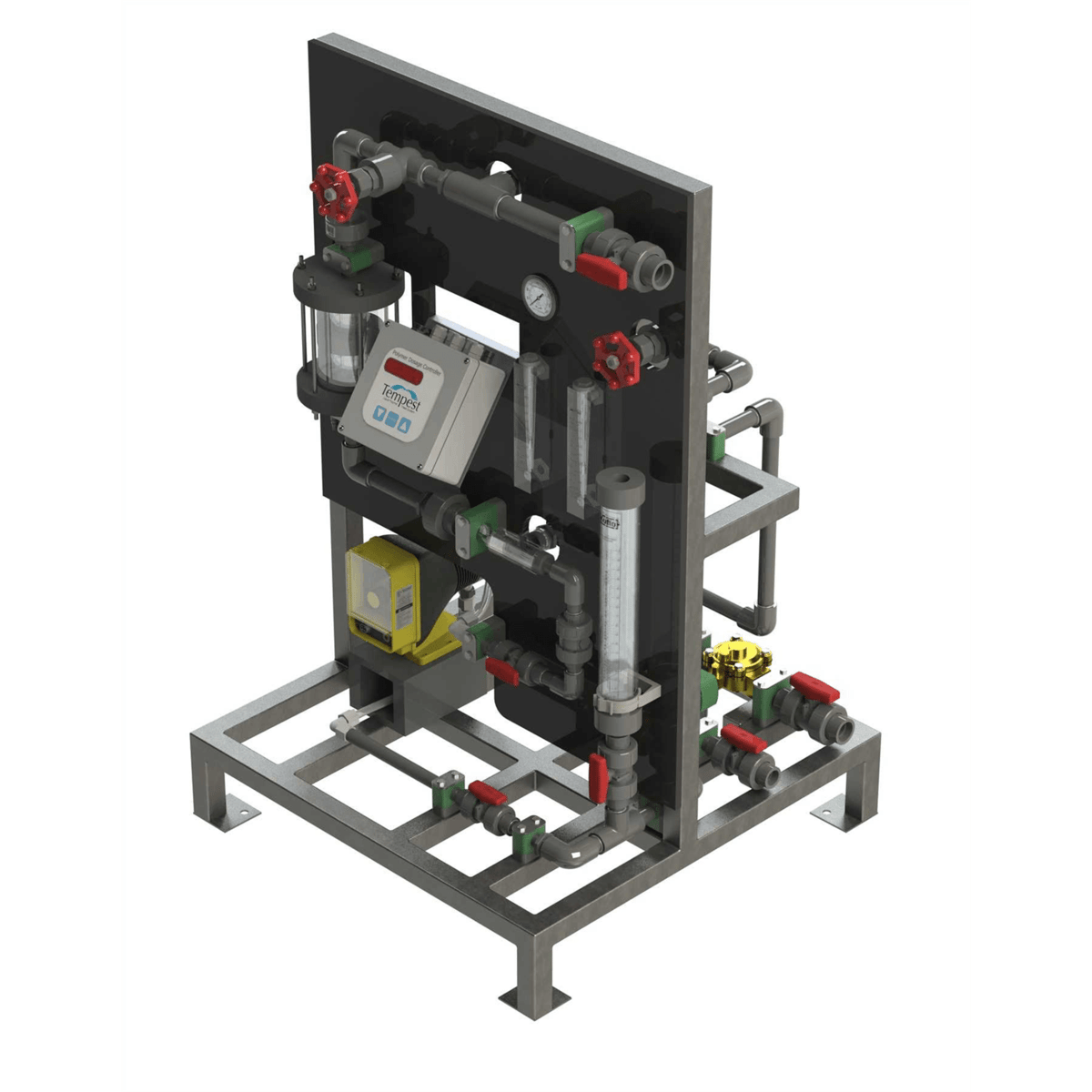 Tempest 1.0 Liquid Polymer Feed System, LMI Pump, TPS-300-D4