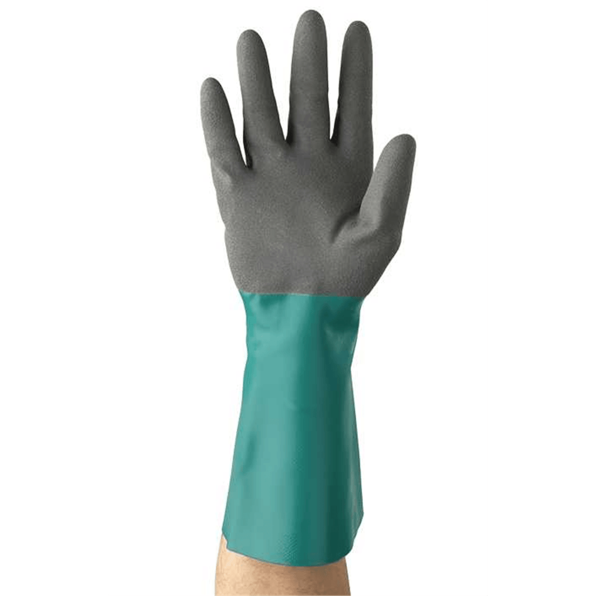 Alphatec 58-435 Heavy-Duty High-Dexterity Chemical-Resistant Gloves, Size L