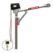 OZ Lifting 500 lbs. Steel Davit Crane w/ 12V DC Electric Winch OZ500DAV-DCW