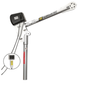 OZ Lifting 500 lbs. Alumi-Lite® Davit Crane w/ 12V DC Electric Winch OZA500DAV-DCW