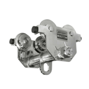 Oz Lifting 1 T Stainless Steel Push Beam Trolley OZSS1PBT