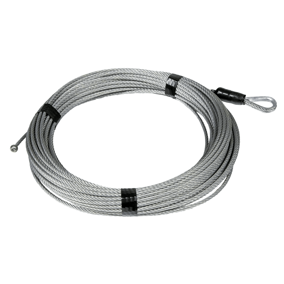 Oz Lifting Replacement 98' Galvanized Wire Rope For 500 Lbs. Builders Hoist OBH500-85