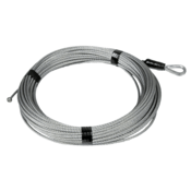 Oz Lifting Replacement 98' Galvanized Wire Rope For 500 Lbs. Builders Hoist OBH500-85
