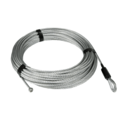Oz Lifting Replacement 98' Galvanized Wire Rope For 1000 Lbs. Builders Hoist OBH1000-85