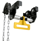Oz Lifting Geared Beam Trolley w/ Integrated Hanger for use with OBH500 & OBH1000, OZGBT-OBH