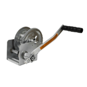 Oz Lifting 1,200 LB Carbon Steel Hand Winch w/ Drill Drive Adapter OZWINHND1