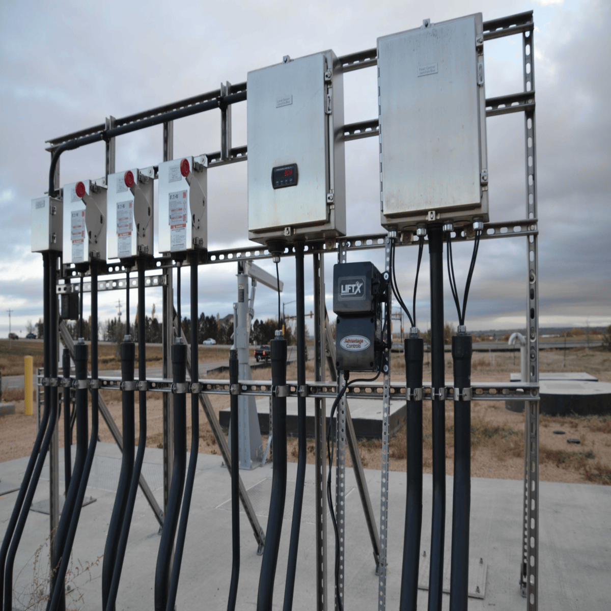 Advantage Controls LIFTX Lift Station Monitor, added (8) 4-20mA inputs, LIFTX-LN8S