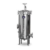HydroScientific Sciclone Swing Bolt 170 Jumbo Filter Housing, 4 Filter Capacity, 2" Flange, 304SS