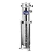 HydroScientific Bag Filter Housing, Band Clamp, Single Bag, 1 x Size #1 Filter, 304 SS, 2" FNPT