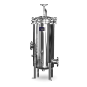 HydroScientific Bag Filter Housing, Swing Bolt, Multi Bag, 5 x Size #2 Filter, 304 SS, 6" Flange