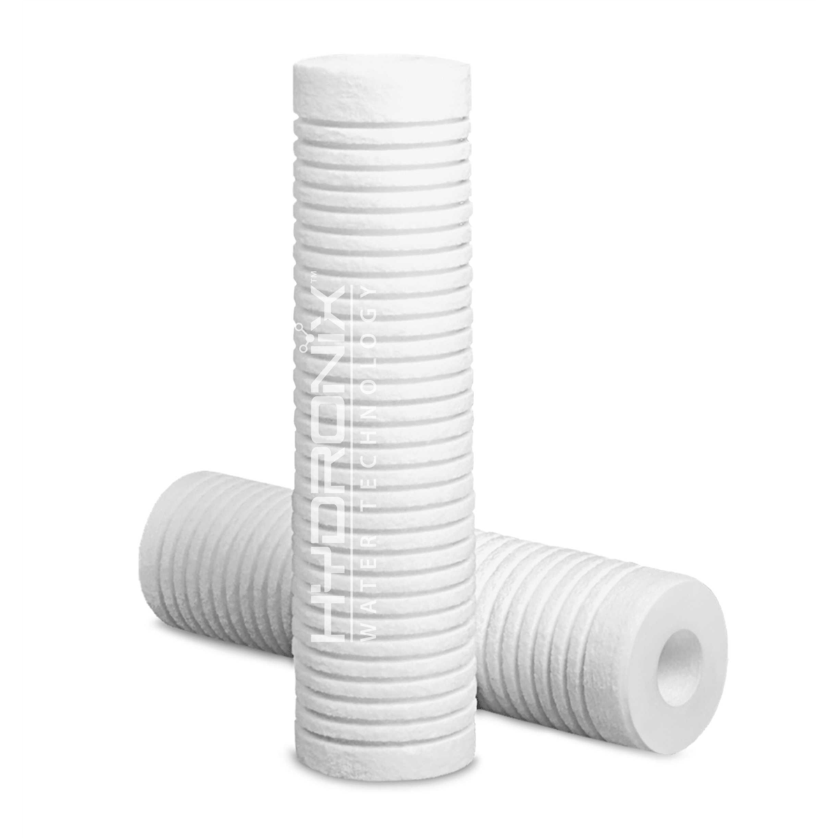 Core & Main NSF Sediment Grooved Cartridge Filter, 2.5" x 9-7/8", 1 Micron