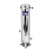 HydroScientific Band Clamp Multi Round Filter Housing, 7 Filters, 10" Filter Length, 304SS, 2" FNPT