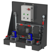 Duplex Integrated Chemical Metering Skid System, M200-CMPD