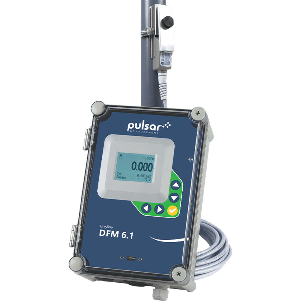 GREYLINE Doppler Flow Meter, DFM 6.1, DFM 6.1A1A1A1A1A