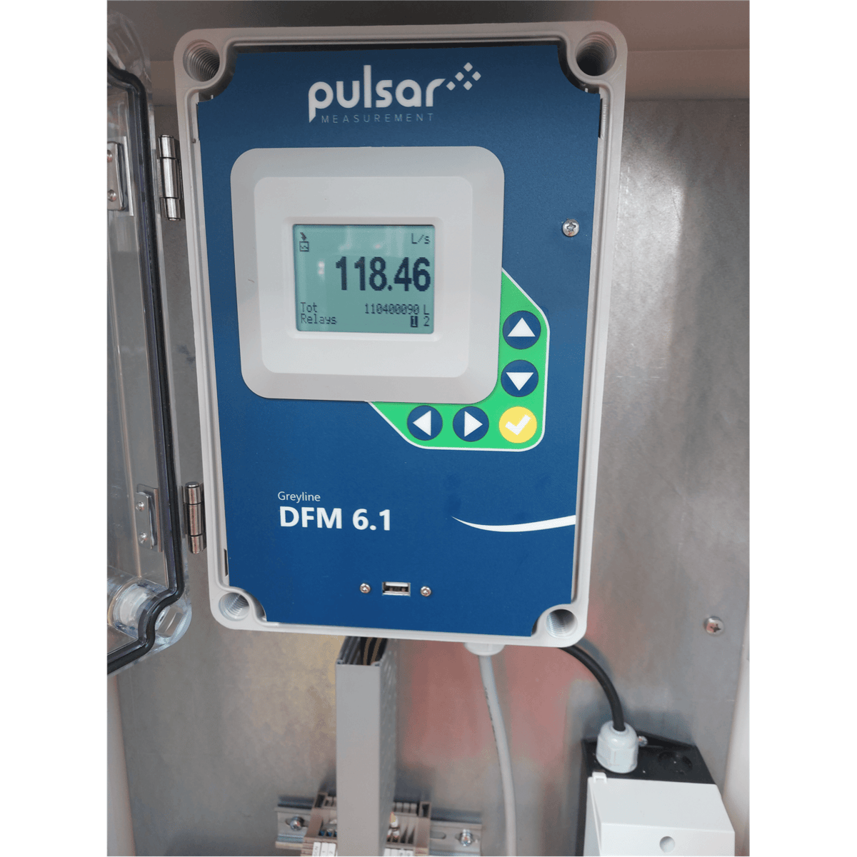 GREYLINE Doppler Flow Meter, DFM 6.1, DFM 6.1A1A1A1A1A