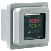 Weatherproof panel meter enclosure, NEMA 4X, w/front window, 1/4DIN interior mounting access