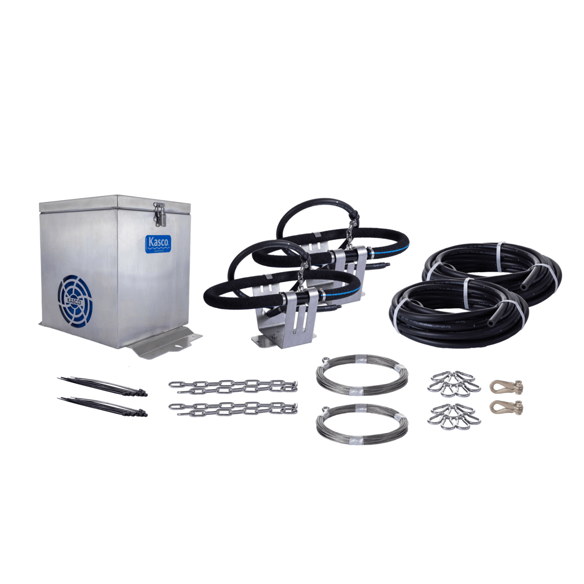 Kasco HydraForce Lift Station Agitator, 2 Diffusers, 1/4HP 120V Compressor, SS Cabinet, LS-225