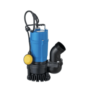 Tsurumi High-Flow Submersible Trash Pump, Automatic, 115VAC, 1 HP, 3 Inch MNPT, 140 GPM, HS3.75SL