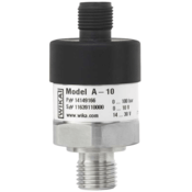 WIKA A-10 Pressure Transmitter, 1/4" MNPT, 6 ft flying leads, 0-15 PSI, 4-20mA Output