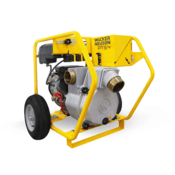 Wacker Neuson PTS4V TRASH PUMP, 4", BRIGGS, 4 CYCLE, 16HP, 690GPM, WHEEL KIT