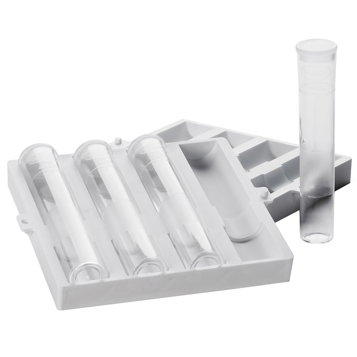 Hach Plastic Viewing Tubes with Caps, 4/pk, 4660004