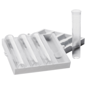 Hach Plastic Viewing Tubes with Caps, 4/pk, 4660004