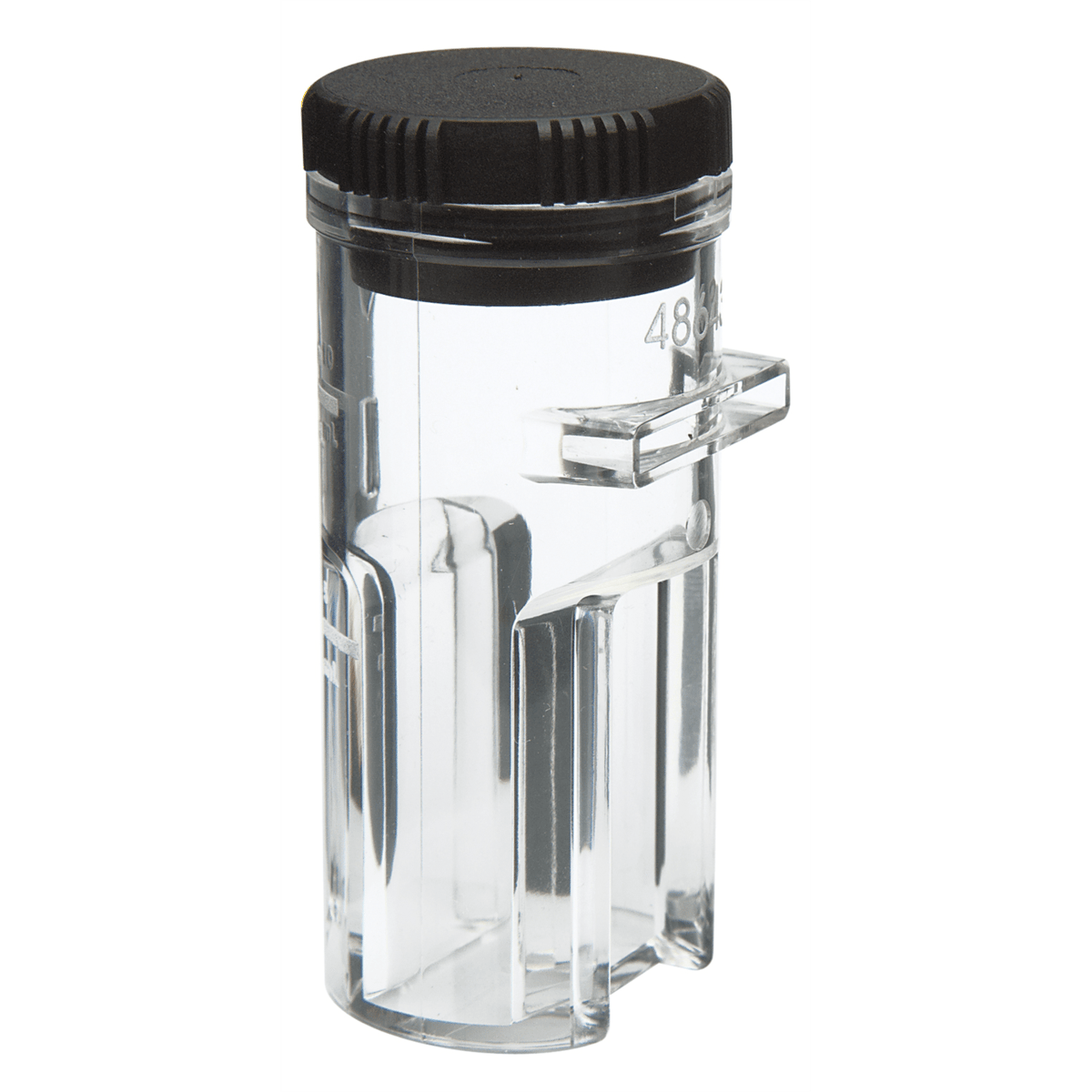 Hach Sample Cell, 1" Round Plastic 10 mL w/ 1 cm Path Length, 4864302