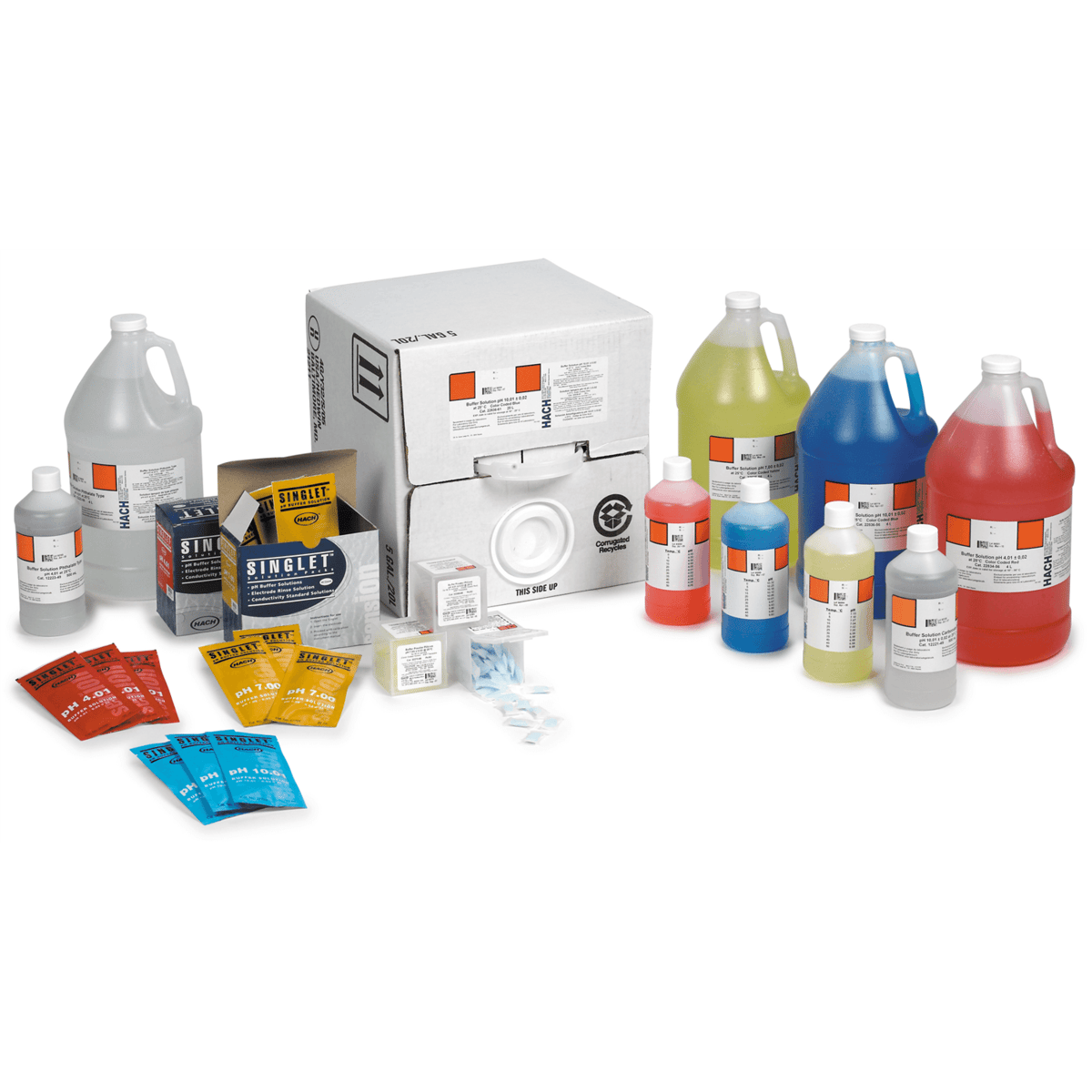 Hach Buffer Solution, pH 10.01, 500 mL, 1222149