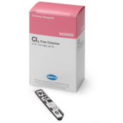 Hach Free Chlorine Chemkey® Reagents, 0.04-4.00 mg/L Cl2, Qty 300, 8499300