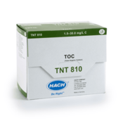 Hach TOC TNTplus Vial Test, LR, 1.5-30.0 mg/L C , 25 Tests, TNT810